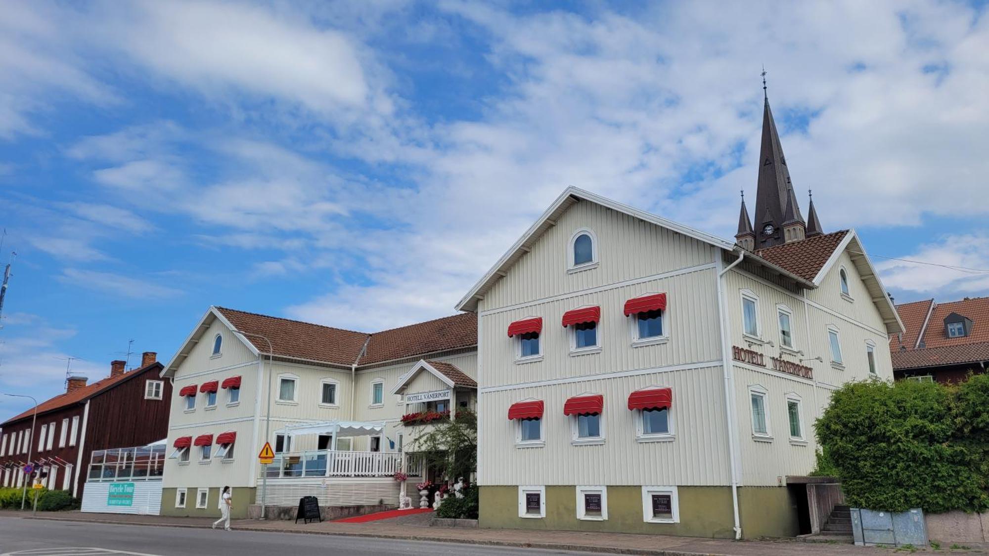 Vaenerport Lakefront Hotell Mariestad Ngoại thất bức ảnh